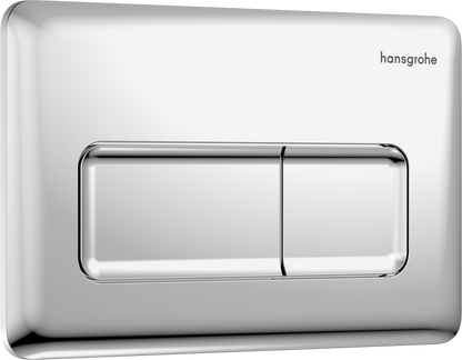hansgrohe iFrame Original Q Betätigungsplatte, 2-Mengen-Spülung (chrom)