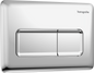 hansgrohe iFrame Original Q Betätigungsplatte, 2-Mengen-Spülung (chrom)