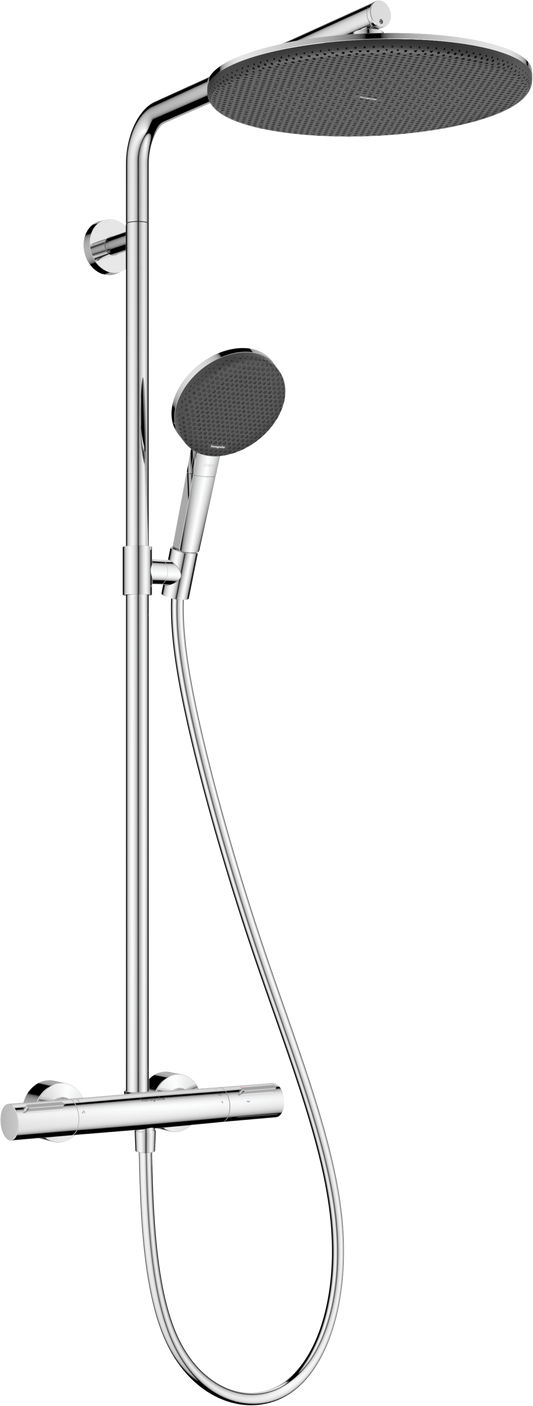 Hansgrohe Raindance Alive S Puro Showerpipe 300 1jet EcoSmart+ mit Brausethermostat Ecostat Element (chrom)