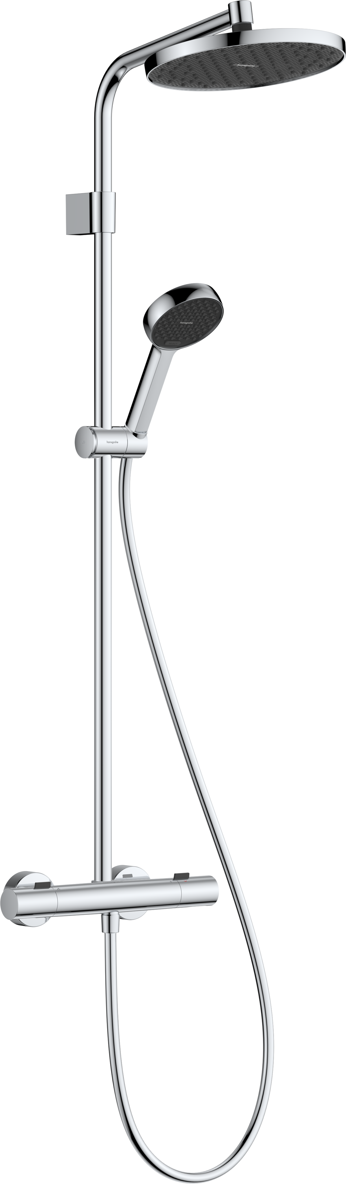 Hansgrohe Activera S Showerpipe 240 1jet EcoSmart mit Thermostat Ecostat Fine (chrom)