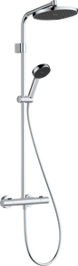 Hansgrohe Activera S Showerpipe 240 1jet EcoSmart mit Thermostat Ecostat Fine (chrom)