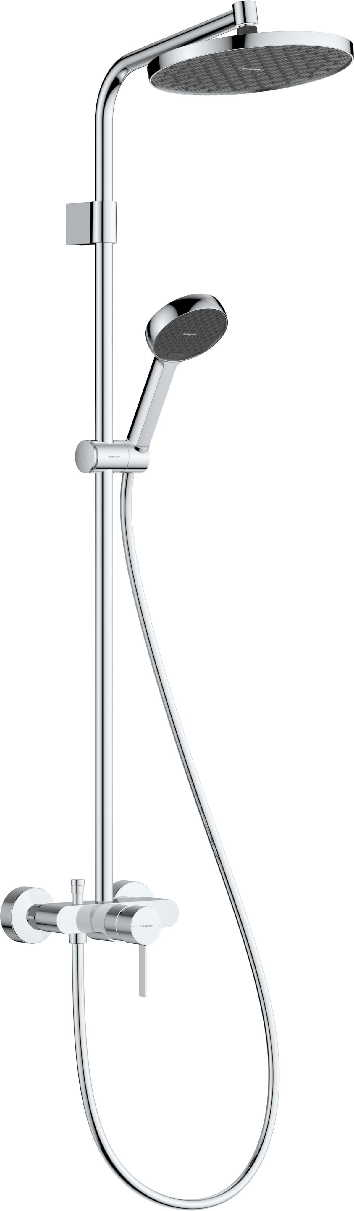 Hansgrohe Activera S Showerpipe 240 1jet EcoSmart mit Einhebelmischer (chrom)