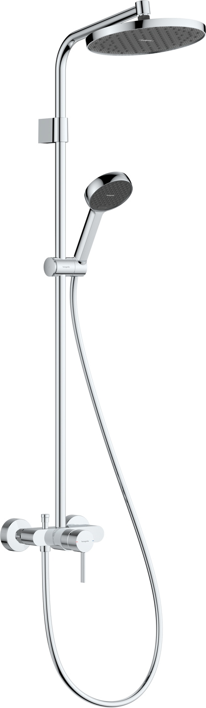 Hansgrohe Activera S Showerpipe 240 1jet EcoSmart mit Einhebelmischer (chrom)