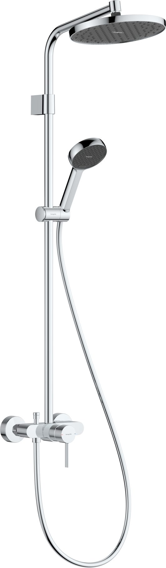 Hansgrohe Activera S Showerpipe 240 1jet EcoSmart mit Einhebelmischer (chrom)