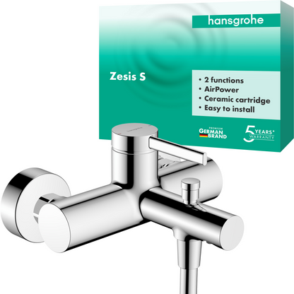 Hansgrohe Zesis S Wannenmischer Aufputz (chrom)