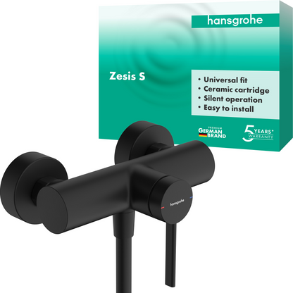 Hansgrohe Zesis S Brausemischer Aufputz (mattschwarz)