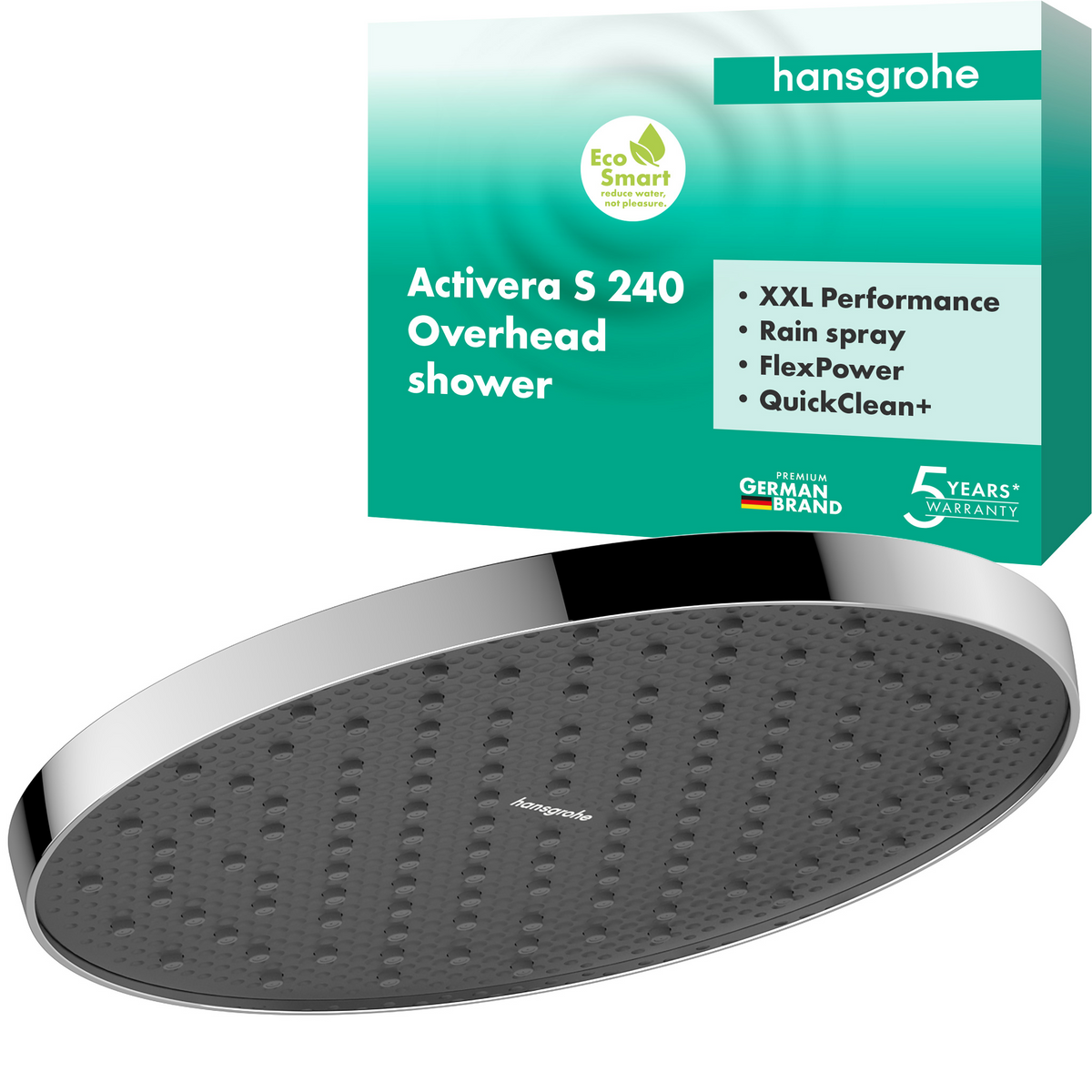 Hansgrohe Activera S Kopfbrause 240 1jet EcoSmart (chrom)