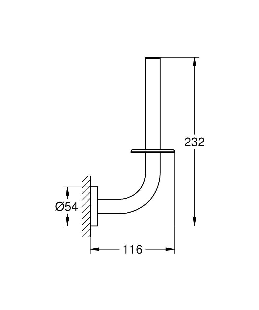 GROHE Essentials Reservepapierhalter (chrom)