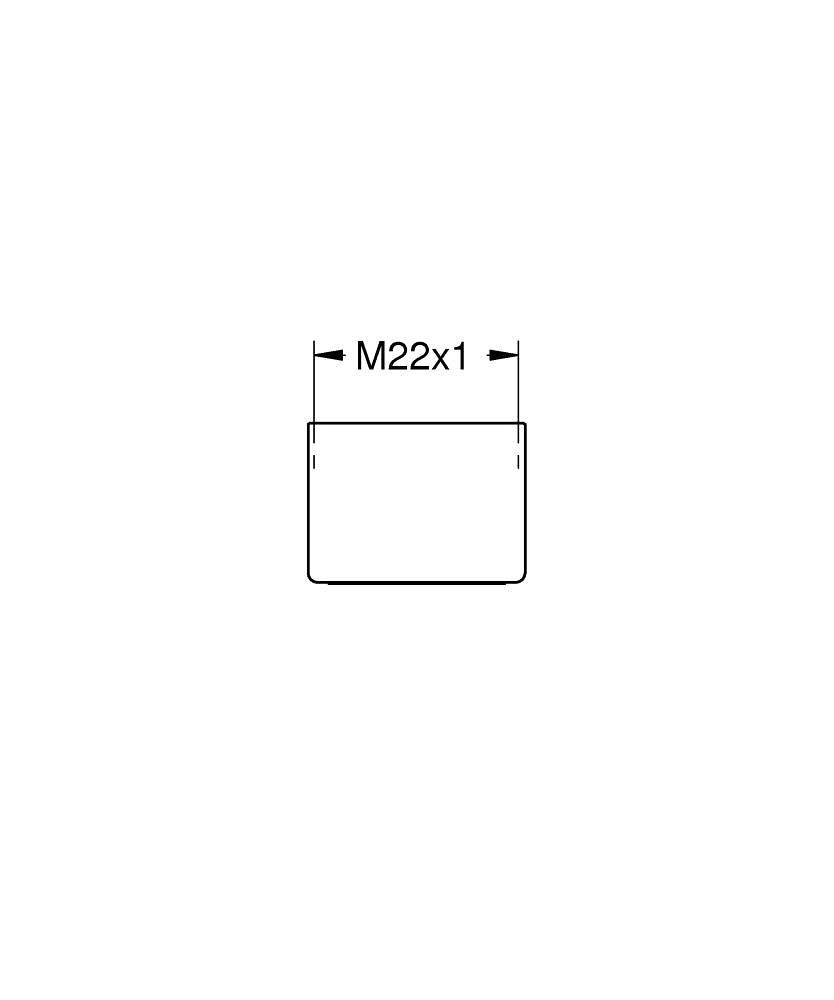 GROHE Strahlregler M22 x 1 Innengewinde (chrom)