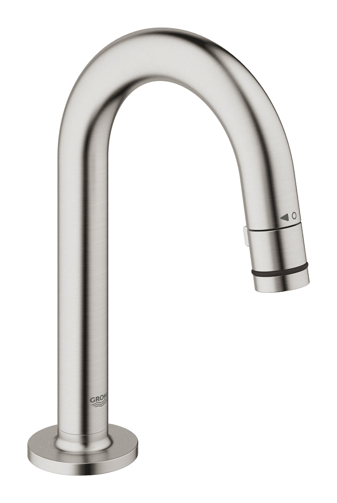 Grohe Universal Waschtisch-Standventil 20201, C-Auslauf (supersteel)