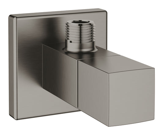 GROHE Eurocube Eckventil 22012, 1/2" x 3/8" (hard graphite gebürstet)