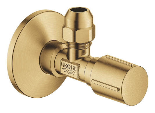 GROHE Eckventil 1/2" x 3/8" mit Längenausgleich (cool sunrise gebürstet)
