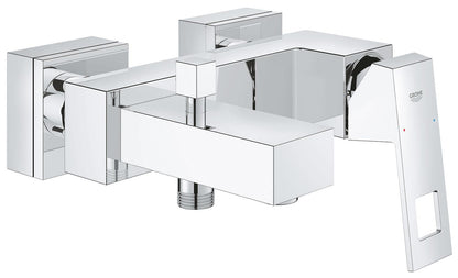 Grohe Eurocube Einhand-Wannenbatterie 23140, Wandmontage, eigensicher (chrom)
