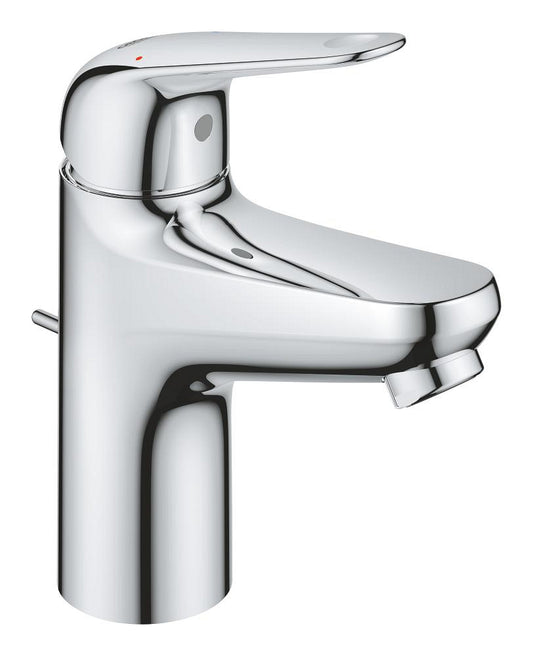 GROHE EuroPro Einhand-Waschtischbatterie 23262, S-Size, mit Zugstangen-Ablaufgarnitur (chrom)