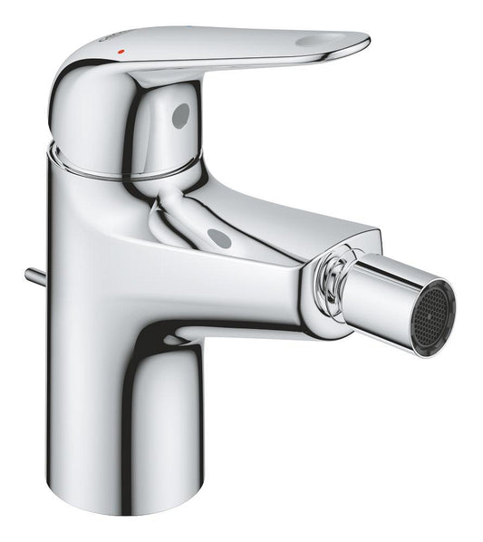 GROHE EuroPro Einhand-Bidetbatterie 23263 mit Zugstangen-Ablaufgarnitur (chrom)