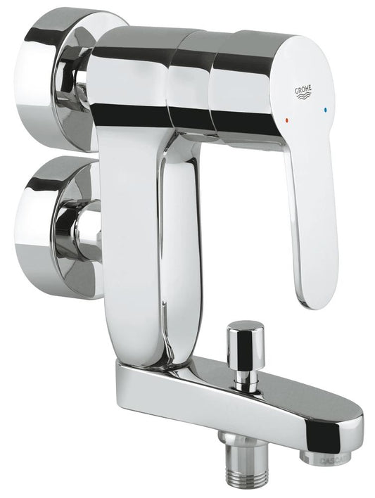 Grohe Eurostyle Cosmopolitan Vertica-Einhand-Wannenbatterie 23301, Wandmontage (chrom)