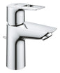 GROHE BauLoop Einhand-Waschtischbatterie 23335, S-Size, mit Zugstangen-Ablaufgarnitur (chrom)