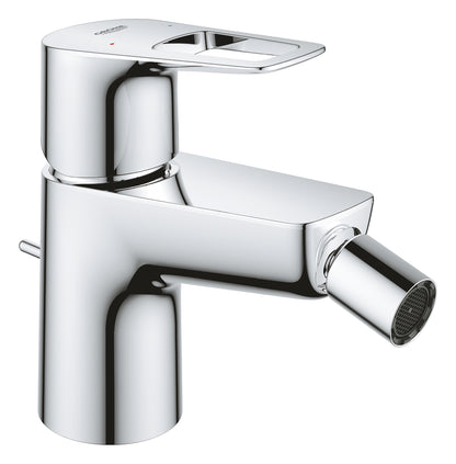GROHE BauLoop Einhand-Bidetbatterie 23338 mit Zugstangen-Ablaufgarnitur (chrom)