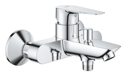 Grohe BauEdge Einhand-Wannenbatterie 23604, Wandmontage (chrom)