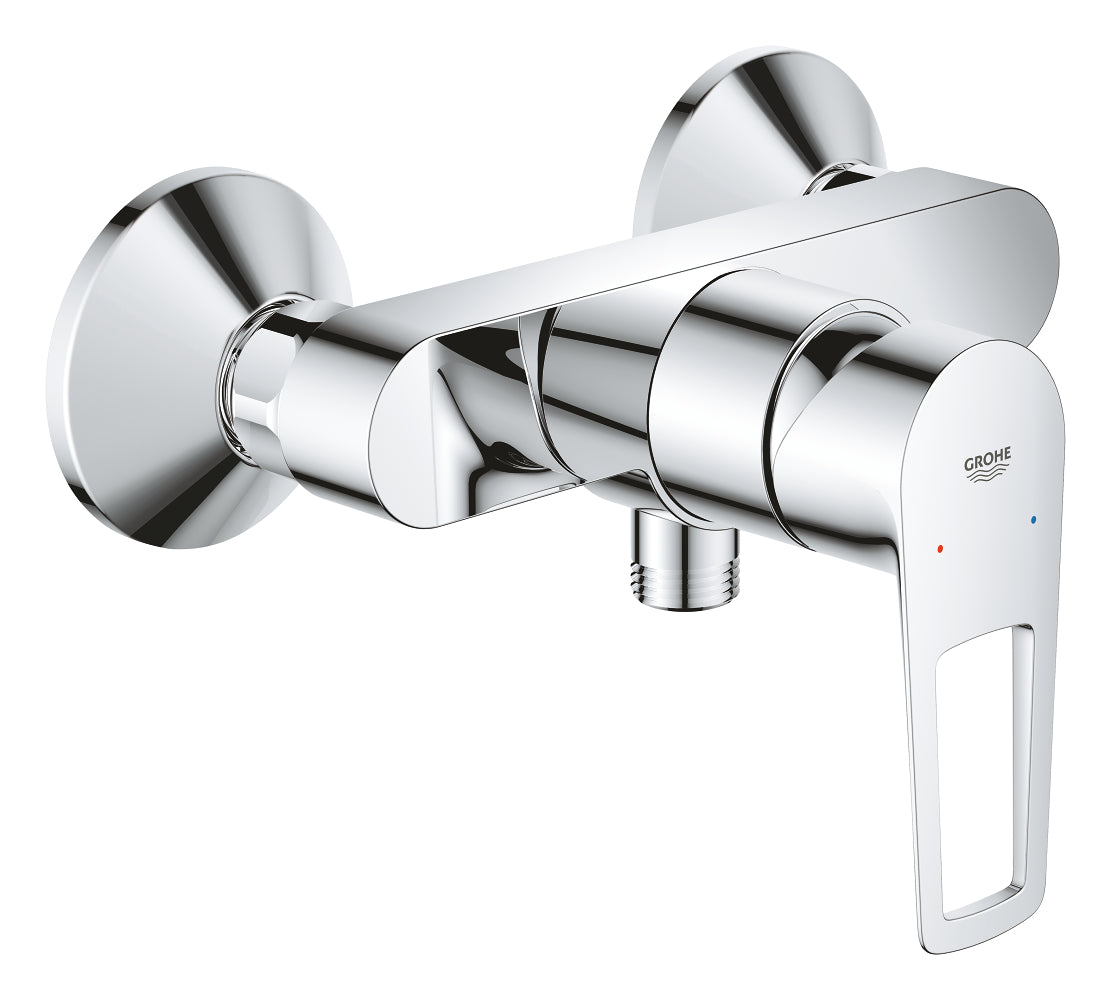 GROHE BauLoop Einhand-Brausebatterie 23633, Wandmontage (chrom)