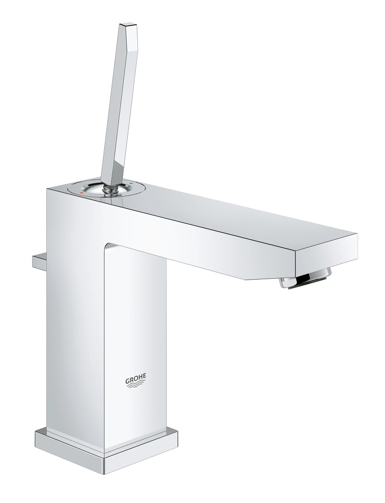 Grohe Eurocube Joy Einhand-Waschtischbatterie 23657, M-Size, mit Zugstangen-Ablaufgarnitur (chrom)