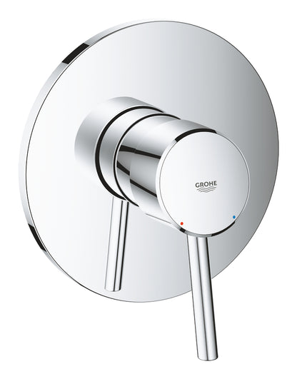 Grohe Concetto Einhand-Brausebatterie 24053, Fertigmontageset für Rapido SmartBox (chrom)