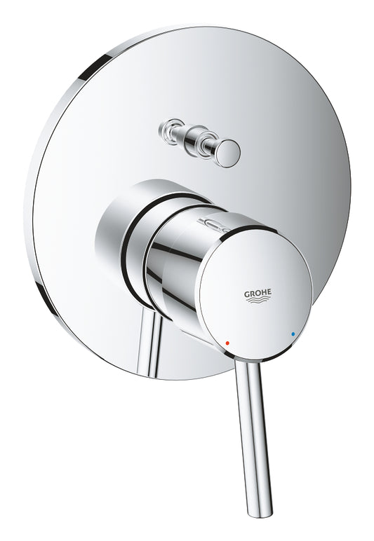 Grohe Concetto Einhand-Wannenbatterie 24054, Fertigmontageset für Rapido SmartBox (chrom)