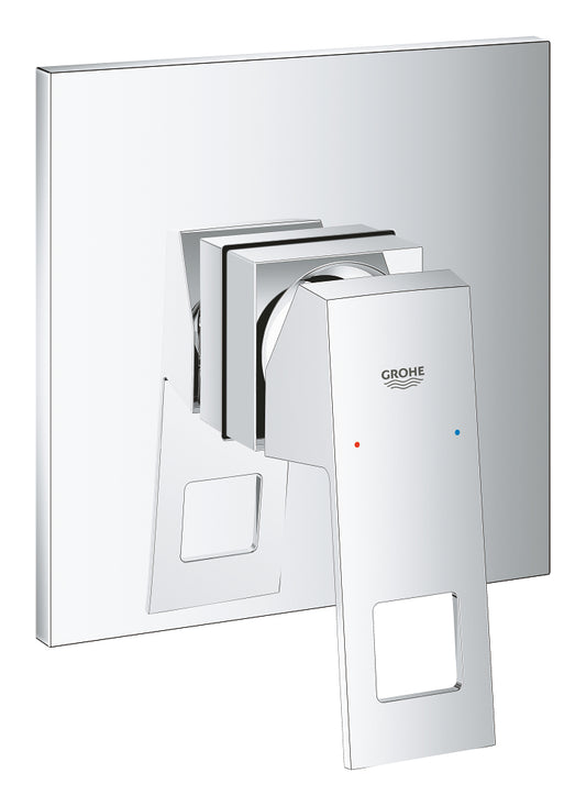 Grohe Eurocube Einhand-Brausebatterie 24061, Fertigmontageset für Rapido SmartBox (chrom)