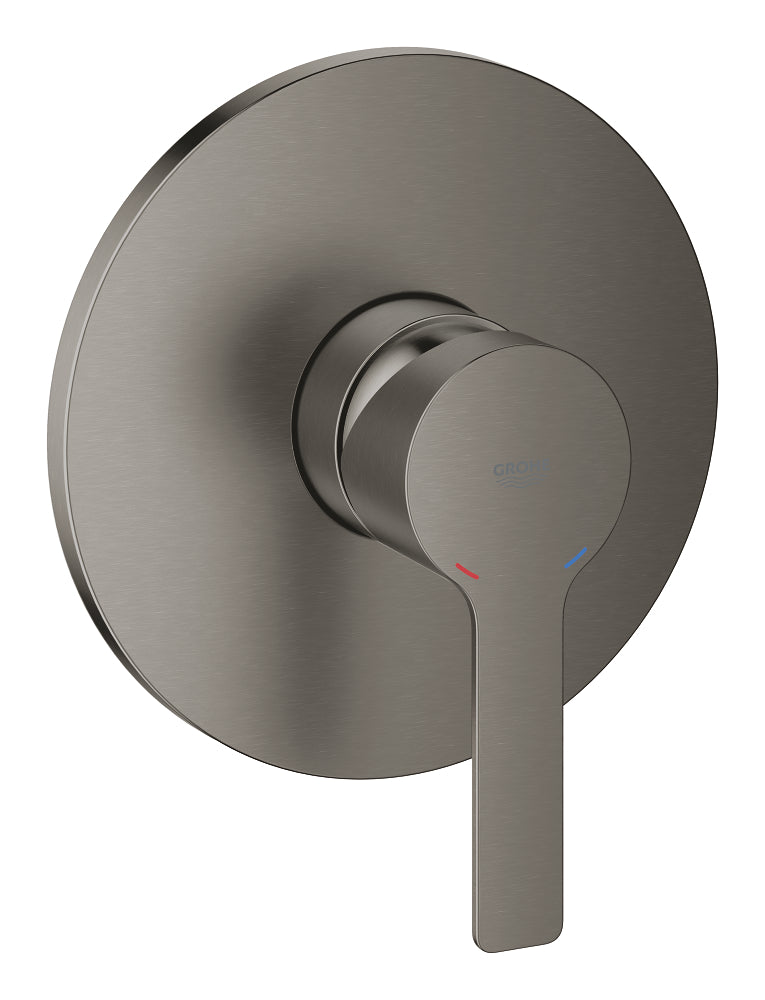 Grohe Lineare Einhand-Brausebatterie 24063, Fertigmontageset für Rapido SmartBox (hard graphite gebürstet)