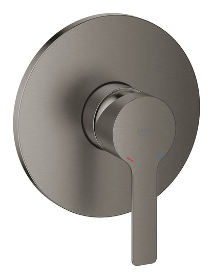 Grohe Lineare Einhand-Brausebatterie 24063, Fertigmontageset für Rapido SmartBox (hard graphite gebürstet)