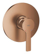 Grohe Lineare Einhand-Brausebatterie 24063, Fertigmontageset für Rapido SmartBox (warm sunset gebürstet)