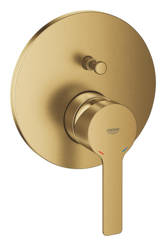 Grohe Lineare Einhand-Wannenbatterie 24064, Fertigmontageset für Rapido SmartBox (cool sunrise gebürstet)