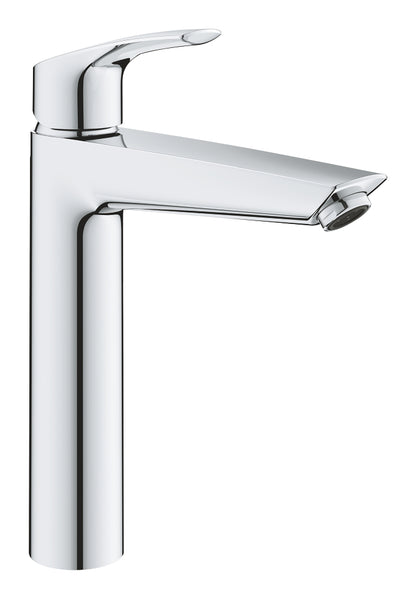 Grohe Eurosmart Einhand-Waschtischbatterie 24164, XL-Size, Mittelstellung kalt, für freistehende Waschschüsseln (chrom)