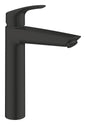 Grohe Eurosmart Einhand-Waschtischbatterie 24164, XL-Size, Mittelstellung kalt, für freistehende Waschschüsseln (matt black)