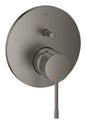 Grohe Essence Einhand-Wannenbatterie 24167, Fertigmontageset für Rapido SmartBox (hard graphite gebürstet)
