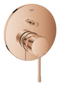 Grohe Essence Einhand-Wannenbatterie 24167, Fertigmontageset für Rapido SmartBox (warm sunset)