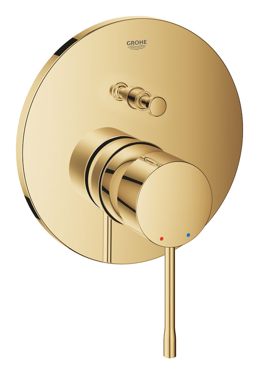 Grohe Essence Einhand-Wannenbatterie 24167, Fertigmontageset für Rapido SmartBox (cool sunrise)