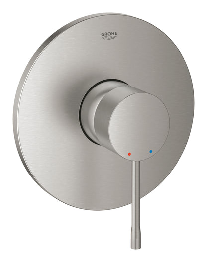 Grohe Essence Einhand-Brausebatterie 24168, Fertigmontageset für Rapido SmartBox (supersteel)