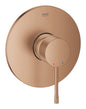 Grohe Essence Einhand-Brausebatterie 24168, Fertigmontageset für Rapido SmartBox (warm sunset gebürstet)