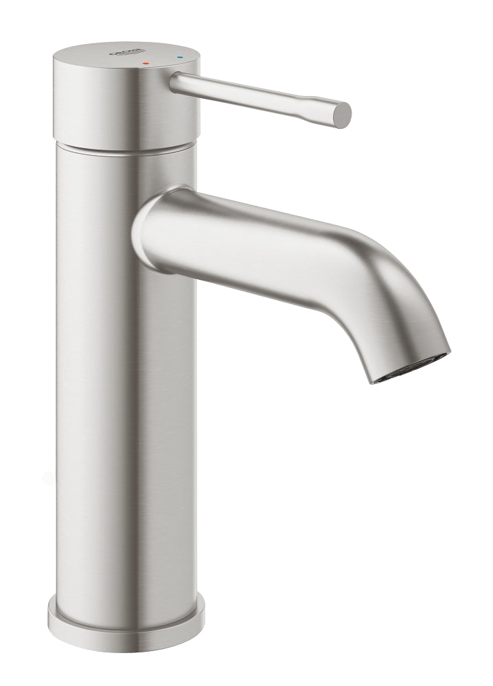 Grohe Essence Einhand-Waschtischbatterie 24172, S-Size, glatter Körper (supersteel)