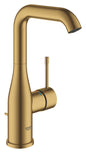 Grohe Essence Einhand-Waschtischbatterie 24174, L-Size, U-Auslauf, mit Zugstangen-Ablaufgarnitur (cool sunrise gebürstet)