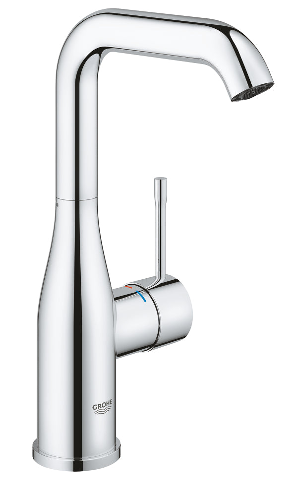 Grohe Essence Einhand-Waschtischbatterie 24177, L-Size, U-Auslauf, glatter Körper (chrom)