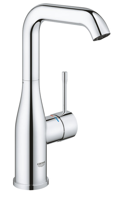 Grohe Essence Einhand-Waschtischbatterie 24177, L-Size, U-Auslauf, glatter Körper (chrom)