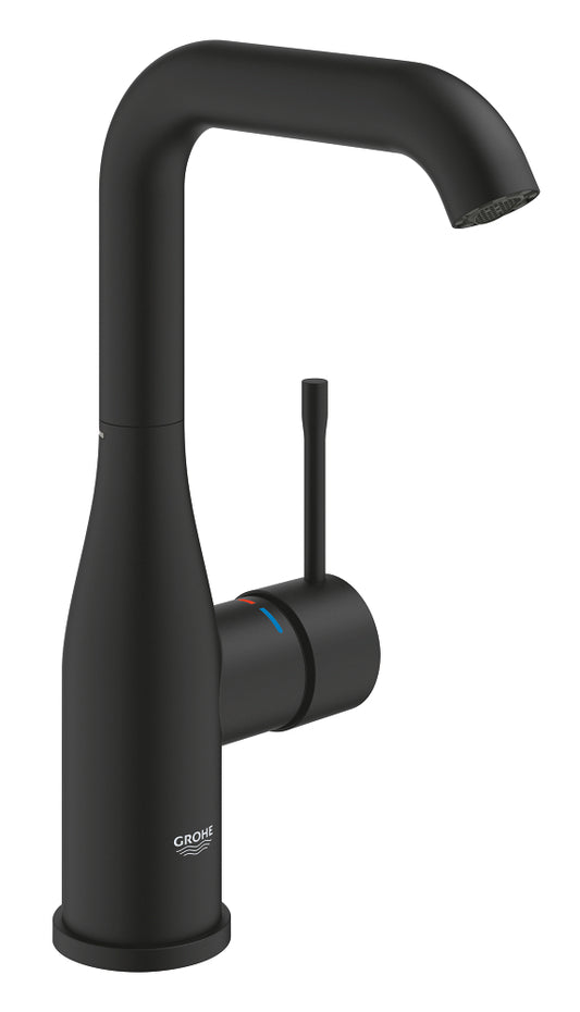 Grohe Essence Einhand-Waschtischbatterie 24177, L-Size, glatter Körper (phantom black)