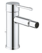 Grohe Essence Einhand-Bidetbatterie 24178 mit Zugstangen-Ablaufgarnitur (chrom)