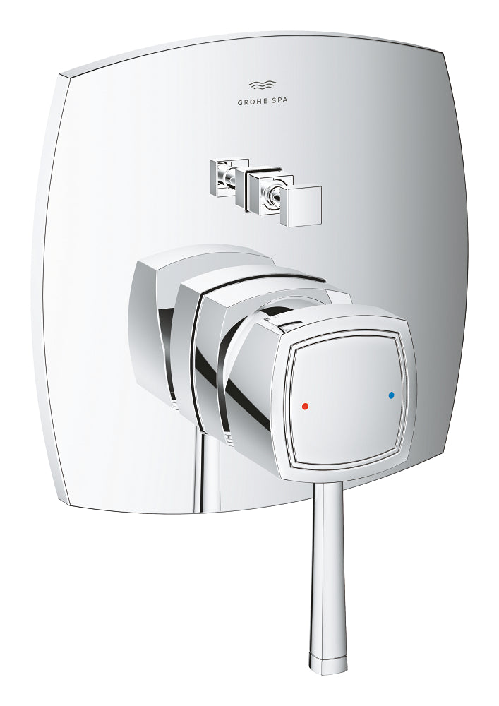 Grohe Grandera Einhand-Wannenbatterie 24260, Fertigmontageset für Rapido SmartBox (chrom)