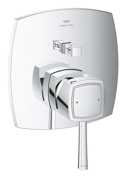 Grohe Grandera Einhand-Wannenbatterie 24260, Fertigmontageset für Rapido SmartBox (chrom)