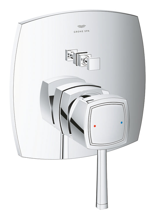 Grohe Grandera Einhand-Wannenbatterie 24260, Fertigmontageset für Rapido SmartBox (chrom)