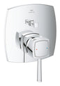 Grohe Grandera Einhand-Wannenbatterie 24260, Fertigmontageset für Rapido SmartBox (chrom)