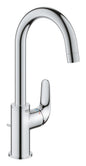 Grohe EuroPro Einhand-Waschtischbatterie 24272, L-Size, Mittelstellung kalt, mit Zugstangen-Ablaufgarnitur (chrom)